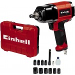 Гайковерт Einhell TC-PW 610 6,3 бар, 610 Нм, 142 л/мін, М14, 10 головок, подовжувач, кейс (4138960)