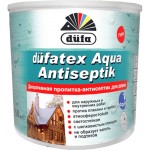 Dufa Просочення (антисептик)tex Aqua Antiseptik шовковистий глянець горіх 0,75 л