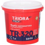 Triora Фарба TR-320 semi білий 1 л