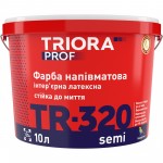 Triora Фарба TR-320 semi білий 3 л