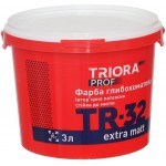 Triora Фарба TR-32 extra matt білий 3 л