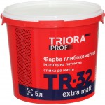 Triora Фарба TR-32 extra matt білий 5 л