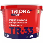 Triora Фарба TR-33 matt білий 10 л