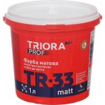 Triora Фарба TR-33 matt білий 1 л