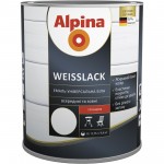 Alpina Емаль алкідна Weisslack білий глянець 0.75 л