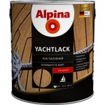 Alpina Лак YACHTLACK палубный шелковистый мат прозрачный 0.75 л