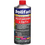 Polifarb Розчинник 3 в 1 0.4 л 0.4 кг