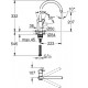 Grohe BauLoop Змішувач для кухні, одноважільний (31368001)