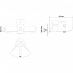 RJ Змішувач для ванни Bird RBSS202-3