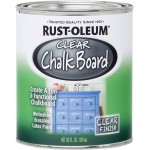 Rust Oleum Фарба грифельна Chalk Board для шкільних дощок прозорий 0.887 л 1.3кг