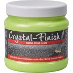 Pufas Декоративна фарба Crystal Finish зі скляними кристалами неоновий жовтий 0,75 л