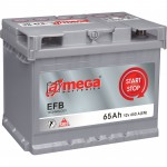 A-Mega Акумулятор автомобільний EFB 65А 12 B «+» праворуч