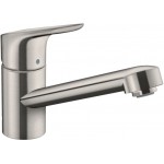 Hansgrohe FOCUS M43 100 змішувач для кухні, сталь (71818800)