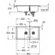 Кухонна мийка Grohe Sink K700 31658AP0