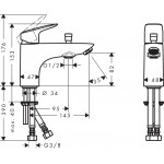 Hansgrohe Logis Monotrou (71312000)