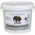 Caparol Декоративна лазур Metallocryl Interior срібний 2,5 л