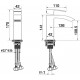 Mixxen Змішувач для умивальника Тоскана MXIN0452