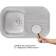 Q-Tap Кухонна мийка Qtap 7448 Micro Decor 0,8 мм (QT7448MICDEC08)