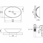 Q-Tap Раковина Qtap Dove 625х415х150 White з донним клапаном QT06113077W