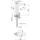 Q-Tap Змішувач для раковини Qtap Lipno 1023H101CB (QTLIPNO1023H101CB)