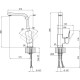 Q-Tap Змішувач для кухні Qtap Namesti 9025102FC (QTNAM9025102FC)