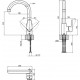 Q-Tap Смеситель для кухни Qtap Optima CRM 007F (QTOPTCRM007F)