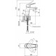 Q-Tap Змішувач для раковини Qtap Pivonka 1013102C (QTPIV1013102C)