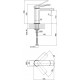 Q-Tap Змішувач для раковини Qtap Slavonice 1042103B (QTSLA1042103B)