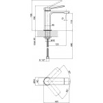 Q-Tap Змішувач для раковини Qtap Slavonice 1042103C (QTSLV1042103C)