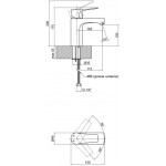 Q-Tap Змішувач для раковини Qtap Terezin 1024101C (QTRN1024101C)