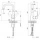 Q-Tap Змішувач для раковини Qtap Terezin 9024101FC (QTRN9024101FC)