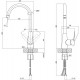 Q-Tap Змішувач для кухні Qtap Terezin 9024101UC (QTRN9024101UC)