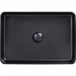 Q-Tap Раковина-чаша Qtap Tern 500х350х145 Matt black з донним клапаном QT1711A055MB