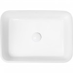 Q-Tap Раковина-чаша Qtap Tern 500х370х200 White з донним клапаном QT1711A048W