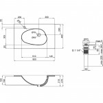 Q-Tap Раковина Qtap Virgo 800х480х167 White з донним клапаном QT1811FL8128BLW