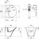 Q-Tap Раковина Qtap Virgo з донним клапаном QT1811037GW