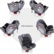 Автокрісло Bertoni (Lorelli) Roto Isofix Red/Black