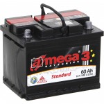 A-Mega Акумулятор автомобільний Standart 60Ah 540A 12V «+» праворуч