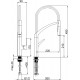 Rubineta Змішувач для кухні Ultima-50 UL50008