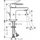 Hansgrohe VERNIS BLEND змішувач для умивальника, 100 (71551000)